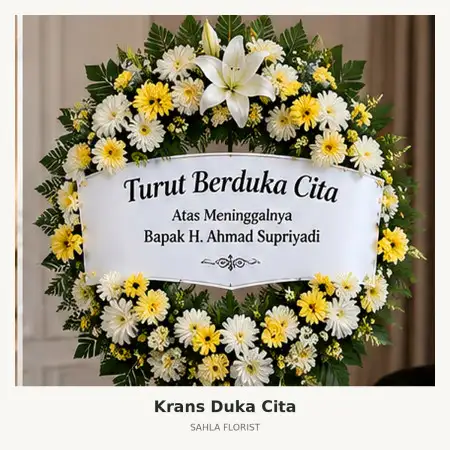 Krans Bunga Duka Lengkong Bandung